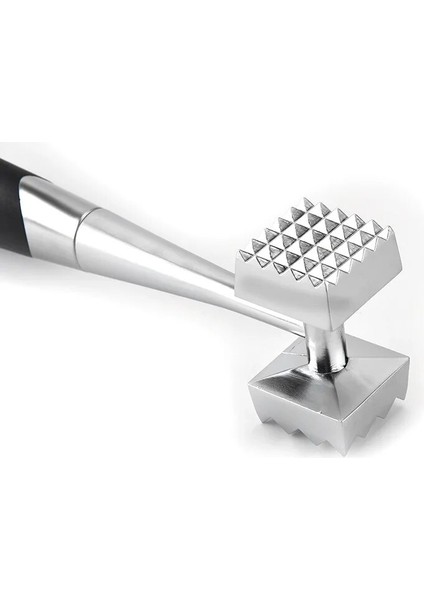 Stil 1 M Et Çekiç Paslanmaz Çelik Iki Tarafı Sığır Eti Tavuk Çırpıcı Tokmak Et Tenderizer Pounders Mutfak Gadget Araçları (Yurt Dışından)