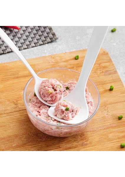Maker Artı Kaşıkc Yaratıcı Yapışmaz Köfte Makinesi Kaşık Eliptik Sızıntı Deliği Mutfak Aletleri Köfte Kalıp Mutfak Aksesuarları (Yurt Dışından) fiyatları
