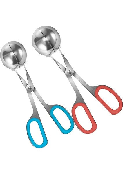 Açık Yeşil Köfte Makinesi Maşa Et Balya Makinesi Kepçe Paslanmaz Çelik Topu Makinesi Köfte Maşa Meyve Köfte Mutfak Aracı (Yurt Dışından) fiyatları