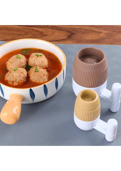 2 Adet/takım Köfte Makinesi Mutfak Balık Topu Pirinç Topu Yapma Kalıp Yapışmaz Diy Et Dolu Sandviç Köfte Şekillendirici Et Araçları (Yurt Dışından)