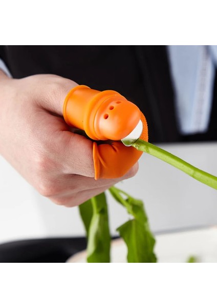 08 5.1x2.3 cm Silikon Başparmak Mes Vinger Koruyucu Dişliler Snijden Groente Oogsten Mes Bıçak Bitki Bıçak Schaar Tuin Handschoenen (Yurt Dışından) indirimleri