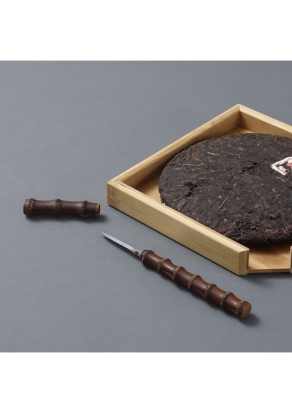 Stil 5 Bambu Puer Çay Iğne Kesici Ev Çay Bıçağı Çay Seti Aksesuarları Pry Çay Aracı Teaware Iğneler Konileri Antika Çin Tarzı (Yurt Dışından) fırsatları