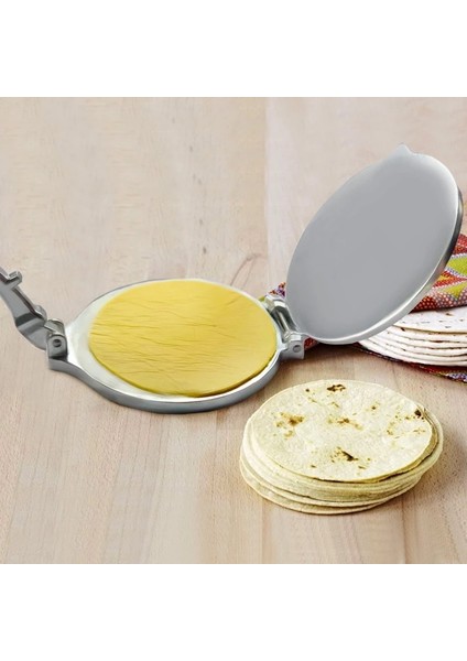 16 cm Çok Fonksiyonlu Hamur Presleme Aracı Meksika Pasta Basın Gözleme Tortilla Makinesi Ev Restoran Mutfak Bakeware Aracı Pişirme (Yurt Dışından)