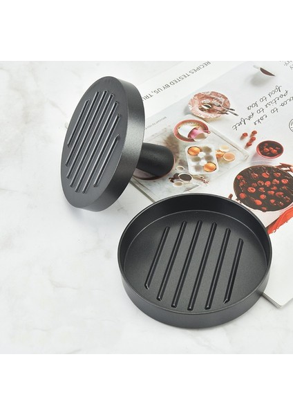 Büyük Hamburger Et Basın Makinesi Yuvarlak Şekil Yapışmaz Doldurulmuş Burger Köftesi Sığır Izgara Pasta Basın Kalıp Makinesi Mutfak Aksesuarları (Yurt Dışından)