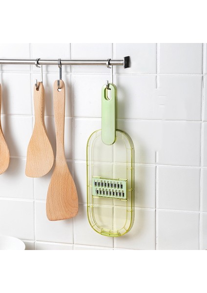 Yeşil - Altı Bıçaklı 3'ü 1 Arada / 6'sı 1 Arada Çok Fonksiyonlu Sebze Dilimleyici Kesici Öğütücüler El Koruyuculu Dilimleyici Meyve Patates Doğrayıcı Havuç Rendesi (Yurt Dışından) indirimleri