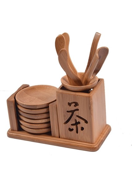 Stil 9 Çay Klipleri Kaşık Kepçe Bambu Matcha Maşa Klip Coffeeware Teaware Kahve Çin Puer Kongfu Çay Seti Töreni Aksesuarları Tutucu (Yurt Dışından)