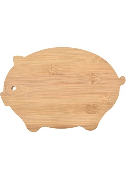 A2 Kesme Tahtası Hayvan Şekli Küçük Kesme Tahtası Et Kesme Tahtası Piglet Şekli Çift Taraflı Kullanım Bambu Kesme Tahtası (Yurt Dışından)