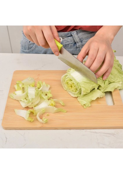 A2 Kesme Tahtası Hayvan Şekli Küçük Kesme Tahtası Et Kesme Tahtası Piglet Şekli Çift Taraflı Kullanım Bambu Kesme Tahtası (Yurt Dışından)