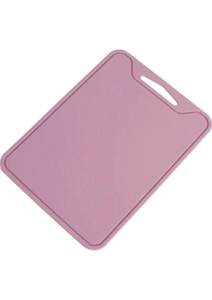 Koyu Mor Silikon Kesme Tahtası 30*20 cm Anti-Damla ve Kaymaz Kesme Tahtası Sebze Meyve Et Doğrama Blokları Mutfak Aksesuarları (Yurt Dışından)