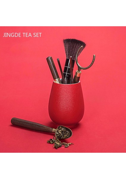 Bir Gelenek Çay Töreni Aracı Çay Tepsisi Altı Beyler Seti Abanoz Çay Sanat Süsleme Düğün Çay Seti Aksesuarları Çay Klip Çay Kaşığı (Yurt Dışından) fiyatları