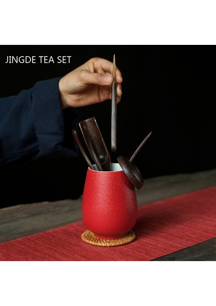 Bir Gelenek Çay Töreni Aracı Çay Tepsisi Altı Beyler Seti Abanoz Çay Sanat Süsleme Düğün Çay Seti Aksesuarları Çay Klip Çay Kaşığı (Yurt Dışından) fırsatları