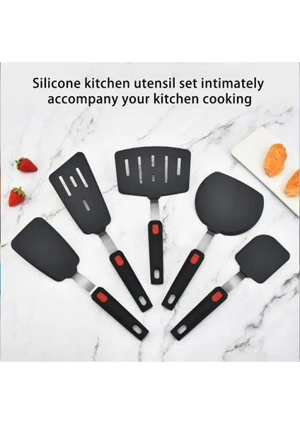 Kare Spatula Mutfak Kızartma Spatula Yapışmaz Kaymaz Çok Fonksiyonlu Silikon Turner Raf Raf Eşyaları Gıda Sınıfı Tencere Ev Aracı (Yurt Dışından) fiyatları