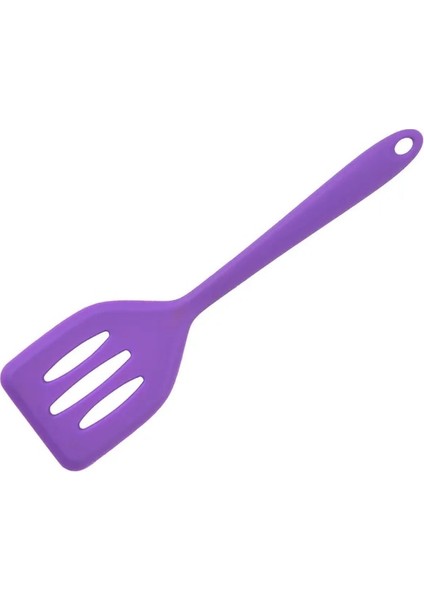 Stil 9 1 Adet Silikon Oluklu Turner Mutfak Pişirme Araçları Yapışmaz Pişirme Spatula Krep Kızartma Tavası Kürek Silikon Pişirme Gereçleri (Yurt Dışından)