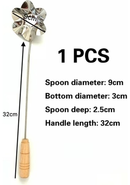 1 Pcs6 Dayanıklı Taşınabilir El Yapımı Demir Yapışmaz Turner Pota Gıda Wok Spatula Kaşık Mutfak Gereçleri Pişirme Gereç Tencere Eşyaları (Yurt Dışından)