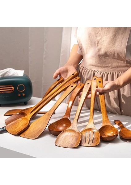 Stil 9 Ahşap Çorba Kaşığı Ahşap Büyük Çorba Kaşığı Pirinç Kaşığı Ev Ahşap Mutfak Çevre Dostu Sofra 1 Adet (Yurt Dışından) fırsatları