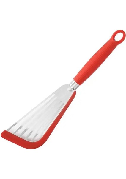 Kırmızı Mükemmel Gıda Sınıfı Uzun Saplı Sığır Eti Yumurta Mutfak Kazıyıcı Ev Gereçleri Balık Spatula Balık Turner Spatula (Yurt Dışından)