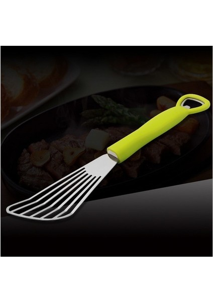 Yeşil M 1 Pc Mutfak Pişirme Gereçleri Spatula Balık Sızıntısı Kürek Kek Kürek Ekmek Spatula Paslanmaz Çelik Mutfak Pişirme Araçları Kx 171 (Yurt Dışından)