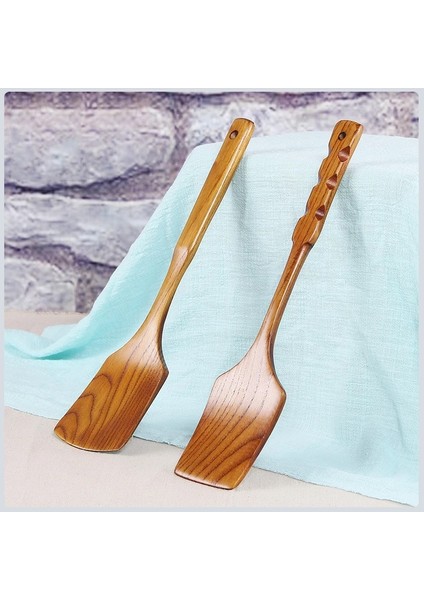 Stil 2 Doğal Ahşap Döndürücüler Spatula Wok Kürek Pişirme Gereçleri Akşam Yemeği Gıda Eko Yapışmaz Maça Mutfak Aksesuarları Tencere (Yurt Dışından) fiyatları
