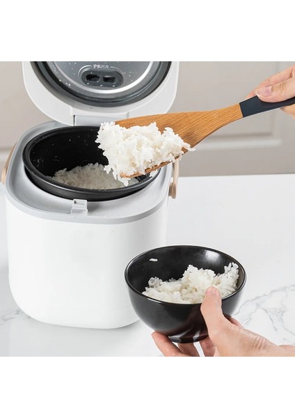 B Masif Ahşap Saplı Yapışmaz Tencere Seti Çorba Kaşığı Pirinç Kepçe Spatula Mutfak Tencere Eşyaları Seti Ev Gadget Alet Setleri (Yurt Dışından)