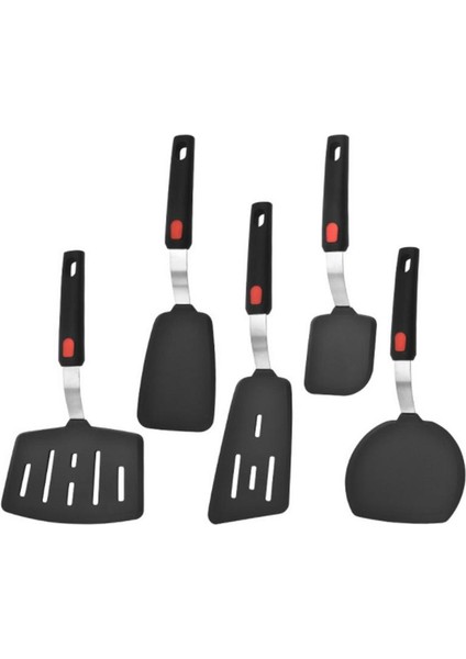 Büyük Yuvarlak Kürek Ev Silikon Turner Mutfak Pişirme Araçları Pişirme Pişirme Balık Kızartma Kızarmış Kürek Spatula Gıda Sınıfı Kızartma Spatula (Yurt Dışından) indirimleri