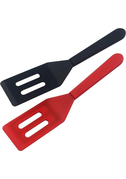 Kırmızı 1 Adet Silikon Mutfak Pişirme Turner Oluklu Pişirme Spatula Pişirme Gereçler Yapışmaz Pişirme Gereçleri Ev Mutfak Için (Yurt Dışından) fiyatları
