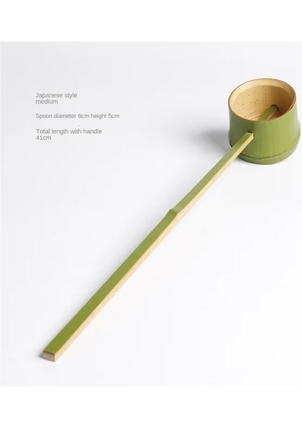 14 Kaşık Su Bambu Bambu Kazanı Kepçe Su Kepçe Bambu Uzun Saplı Kaşık Kaşık Kaşık Çay Seti Japon Tarzı Aksesuarlar Çay (Yurt Dışından)