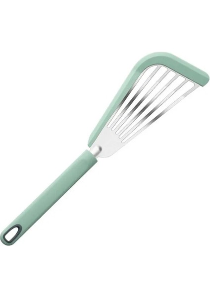 Yeşil 1 Pc Mutfak Silikon Spatula Diğer Aletler Spatula Seti Pasta Barbekü Kızarmış Balık Gereç Sofra Özel Ev Eşyaları (Yurt Dışından)