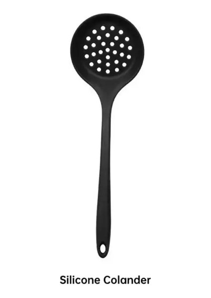 13 Mutfak Spatula Çorba Kaşığı Kevgir Yapışmaz Yeşil Gıda Sınıfı Yüksek Sıcaklık Dayanımı Silikon Mutfak Aletleri Tencere (Yurt Dışından)