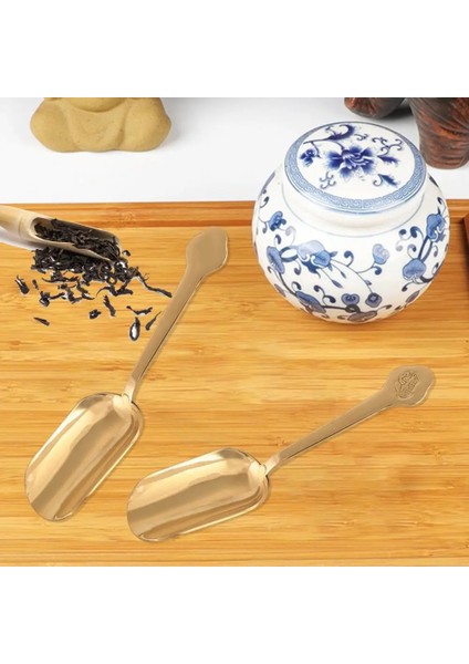 Parlak Pirinç Kaşık Çay Küreği Şık Çay Kaşığı Kahve Küreği Paslanmaz Bakır Tatlı Kaşığı Şeker Kahve Kaşığı 티스푼 Ложка Чайная (Yurt Dışından) modelleri