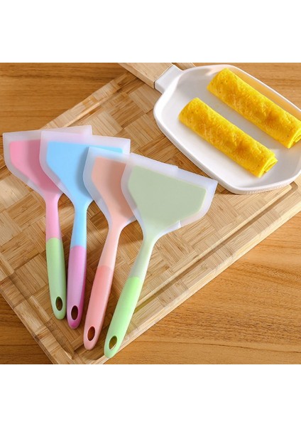 Yeşil Çok Renkli Yapışmaz Kızartma Spatula Silikon Pişirme Kızartma Tavası Kürek Kaşık Ev Kürek Kek Krem Kazıyıcı Mutfak Aletleri (Yurt Dışından) fiyatları