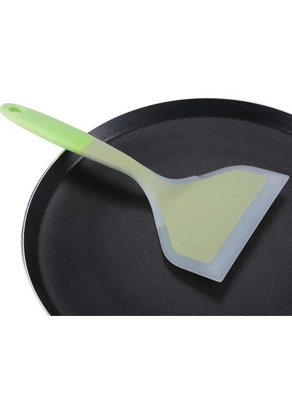 Yeşil Çok Renkli Yapışmaz Kızartma Spatula Silikon Pişirme Kızartma Tavası Kürek Kaşık Ev Kürek Kek Krem Kazıyıcı Mutfak Aletleri (Yurt Dışından) indirimleri