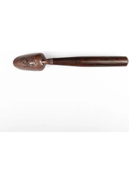 01 Siyah Sandal Ağacı Oyma Bergamot Çay Kepçe Çin Düğüm Desen Çay Aksesuarları Retro Kolay Kullanım Kaşık Mutfak Aletleri Çin (Yurt Dışından)