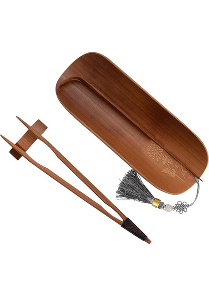 Fotoğraf Renk C Bambu Çay Kepçe El Yapımı Kahve Araçları Vintage Çay Aksesuarları Seti Chahe Çay Iğnesi Çay Takımı Seti (Yurt Dışından)