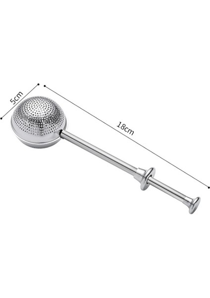 Gümüş Örgü Çay Süzgeci Paslanmaz Çelik Çay Demlik Yeniden Kullanılabilir Metal Çay Poşeti Filtre Gevşek Yaprak Yeşil Çay Süzgeci Kupa Için (Yurt Dışından)