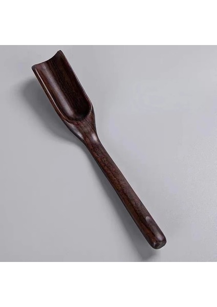 E Çay Kaşığı Kürek Bakır Abanoz Katı Ahşap Çay Töreni Kung Fu Çay Seti Aksesuarları Sıfır Çay Demleme Araçları Ev (Yurt Dışından)