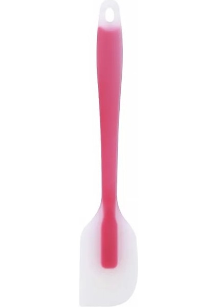 Kırmızı 28 cm Büyük Silikon Spatula Saydam Yapışmaz Kek Krem Tereyağı Spatula Çikolata Serpme Isıya Dayanıklı Pasta Pişirme Aracı (Yurt Dışından)