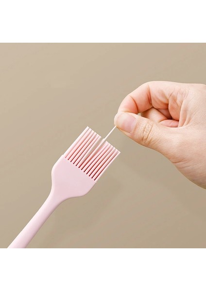 Yeşil M Set 5 Mutfak Silikon Krem Tereyağı Kek Spatula Karıştırma Hamur Kazıyıcı Fırça Barbekü Pişirme Aracı Mutfak Tereyağı Mikser Kek Fırçaları (Yurt Dışından)