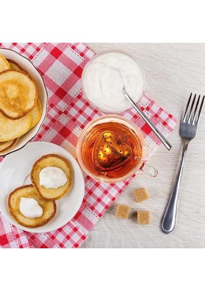 Gümüş 25 Adet Çay Süzgeci Paslanmaz Çelik Çay Topu Demlik Gevşek, Genişletilmiş Zincir Kanca Baharat Fincan Şişe Parti Iyilik (Yurt Dışından) modelleri