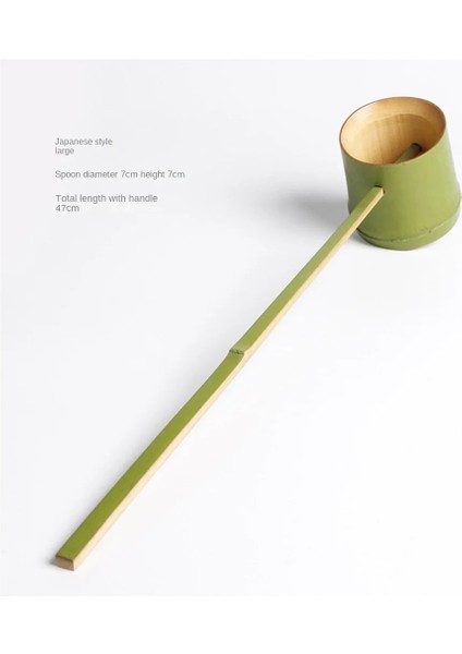 07 Japon Tarzı Uzun Saplı Çay Kaşık El Yapımı Bambu Kök Su Kaşığı Ev Şarap Likör Kaşığı Çay Kaşığı Çay Malzemeleri Almak (Yurt Dışından)
