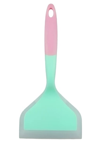 Mor Yeşil Silikon Mutfak Gereçleri Pişirme Gereçleri Spatula Sığır Eti Yumurta Mutfak Kazıyıcı Geniş Pizza Pişirme Araçları Kürek Yapışmaz Spatula (Yurt Dışından)