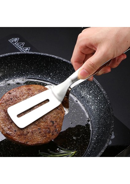 13 Paslanmaz Çelik Kızartma Küreği Klip Çok Fonksiyonlu Biftek Barbekü Maşa Kızartma Balık Spatula Klip Ekmek Klip Ev Mutfak Gereçleri (Yurt Dışından)