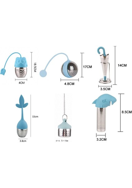 B 6 Stilleri Taşınabilir Silikon Çay Demlik Şemsiye Balina Topu Yaprak Çay Filtresi Paslanmaz Çelik Bitkisel Baharat Çay Makinesi Teaware (Yurt Dışından) fiyatları