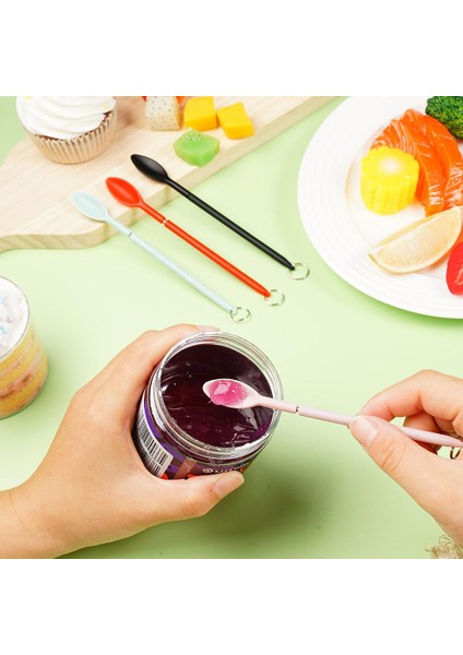 G 3 In 1 Silikon Mini Spatula Uzatılabilir Slicker-Kaşık Kozmetik Şişe Reçel Kazıyıcı Kremalı Kek Spatula Mutfak Pişirme Aksesuarları (Yurt Dışından) fiyatları