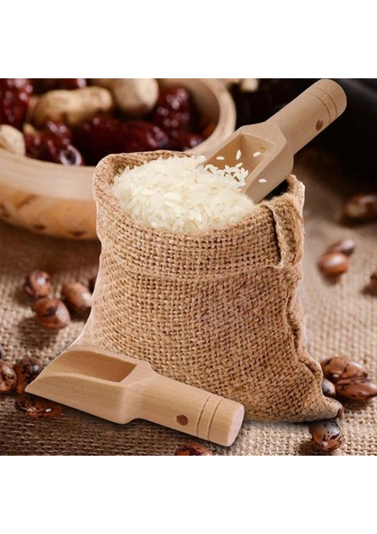 Çeşni Kaşıkları Mutfak Dagdet Lotus Ahşap 2.4x7.8 cm Tahta Kaşık Şeker Baharat Baharat Kaşığı Süt Tozu Kepçe (Yurt Dışından) fiyatları