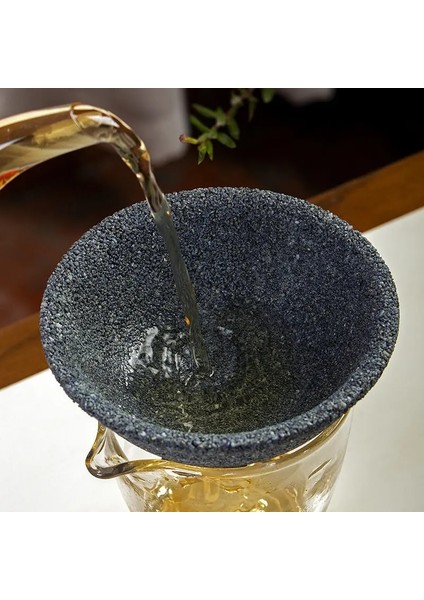 Kahverengi C Sıcak Satıcı Demlenmiş Çay Demleme Kahve Artefakt Seramik Gözeneksiz Filtre Kung Fu Çay Seti Aksesuarları Adil Fincan Çay Kaçak Seti (Yurt Dışından)
