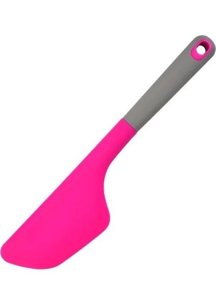 Gül Kırmızı 34 cm Kek Krem Spatula Yapışmaz Omlet Spatula Tereyağı Kazıyıcı Un Karıştırma Pişirme Aracı Isıya Dayanıklı Pasta Kazıyıcı (Yurt Dışından)