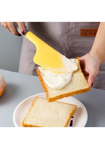 Gül Kırmızı 34 cm Kek Krem Spatula Yapışmaz Omlet Spatula Tereyağı Kazıyıcı Un Karıştırma Pişirme Aracı Isıya Dayanıklı Pasta Kazıyıcı (Yurt Dışından) indirimleri