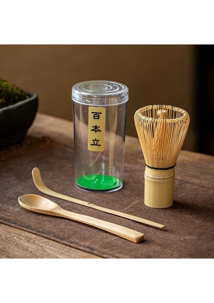 3 Parçalı Set Japon Matcha Çay Fırçası Karıştırma Fırçaları Song Hanedanı Çay Işaretleme Araçları Bambu Matcha Çayı Kepçe Çay Seti Aksesuarları (Yurt Dışından)