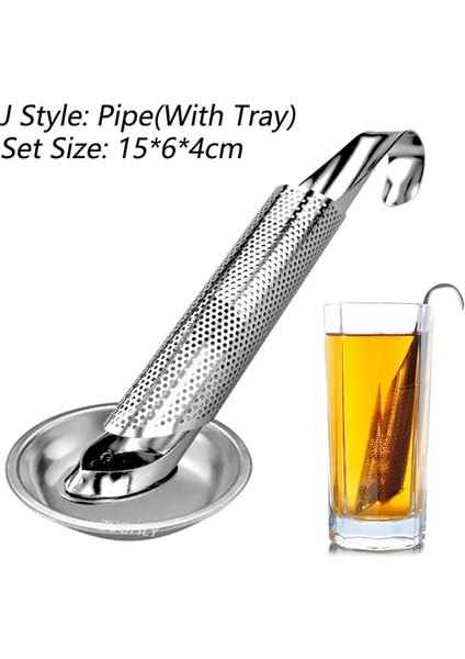 Boru Seti Yeni Paslanmaz Çelik Çay Demlik Demlik/baykuş/ördek/kabak Tepsisi Baharat Çay Süzgeci Bitkisel Filtre Teaware Aksesuarları Mutfak Aletleri (Yurt Dışından)