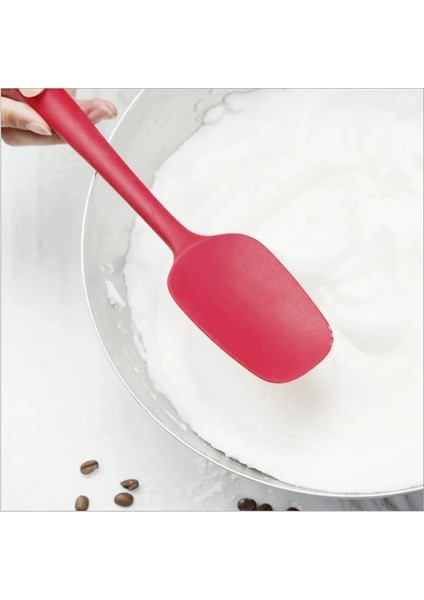 Kırmızı Sıcak Satış Evrensel Isıya Dayanıklı Hepsi Bir Arada T Kürek Kolu Silikon Kaşık Kazıyıcı Dondurma Pişirme Kek Mutfak Aletleri (Yurt Dışından) indirimleri